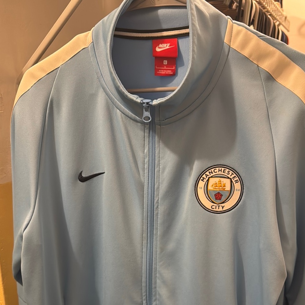 Nike Manchester City Blue Jacket